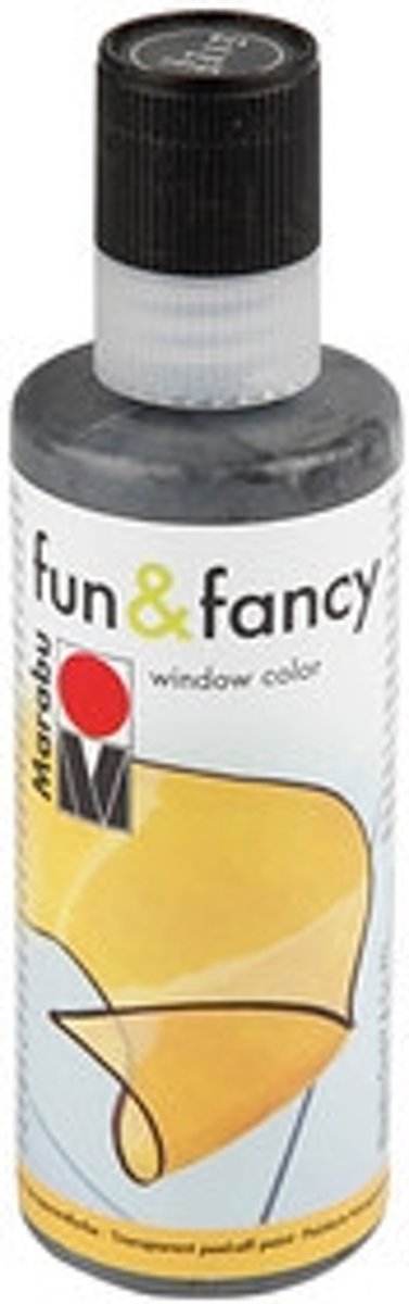 Fun & Fancy - Contour, outliner licht zwart, 80ml [HOB-30002]